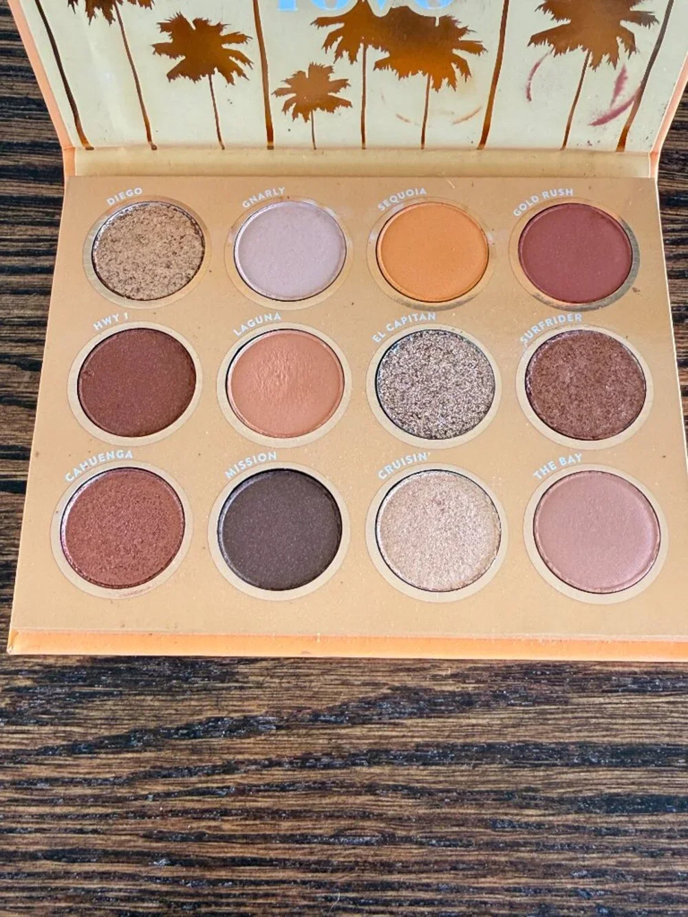 Colourpop California Love Eyeshadow Palette